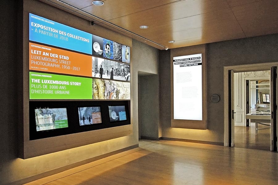 Ausstellungsgestaltung L&euml;tzebuerg City Museum