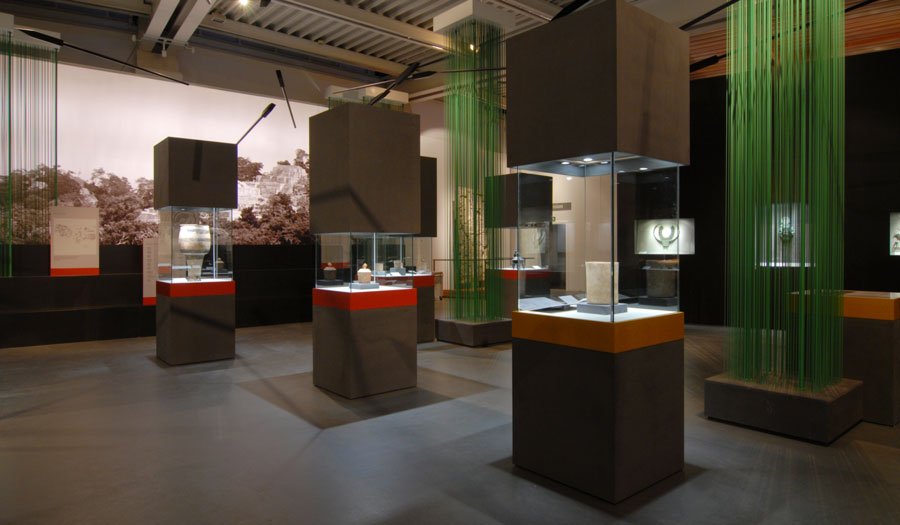 Ausstellungsgestaltung Maya Lokschuppen